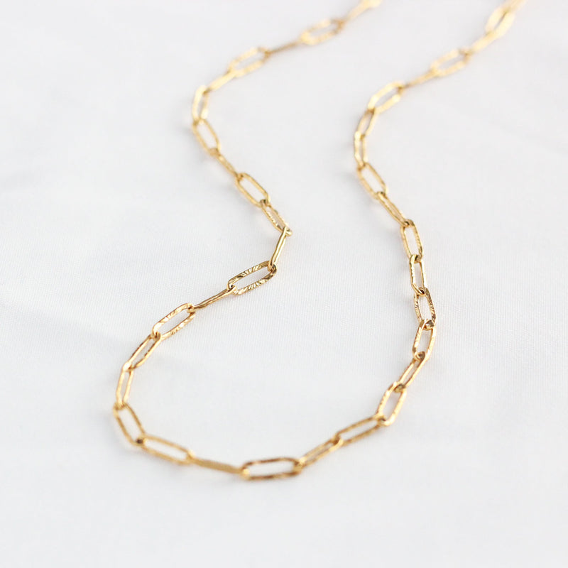 Paperclip Chain Necklace