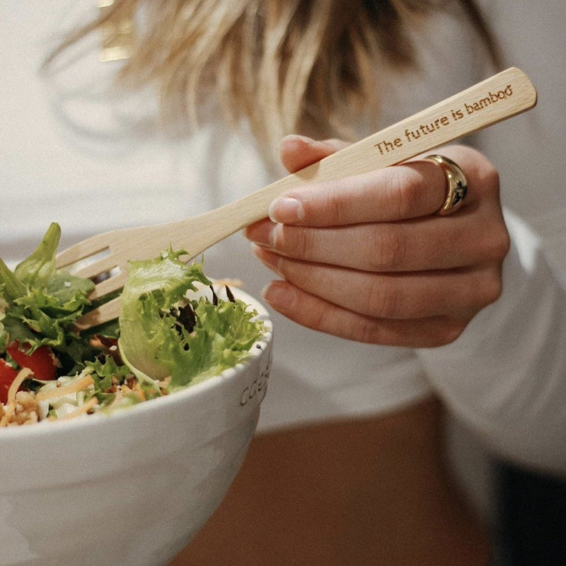 Bamboo Utensil Kit BLACK/NOIR - INNER 12