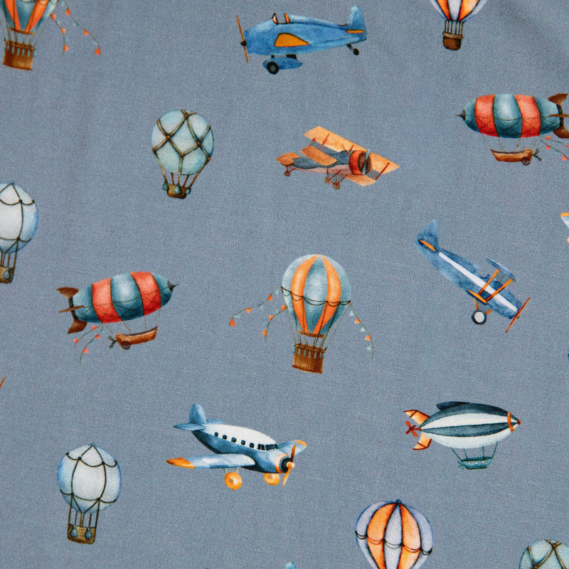 Vintage Voyager Two-Piece Pajama Set