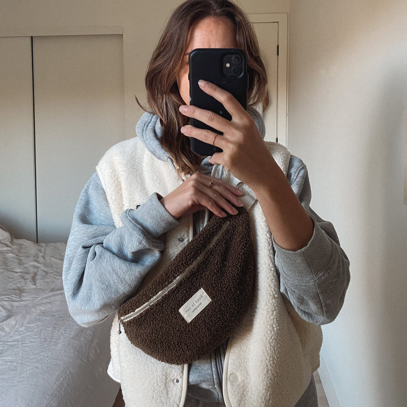 Sac banane en sherpa