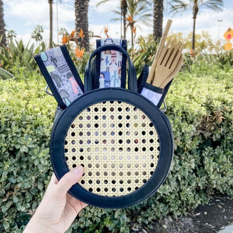 Bamboo Utensil Kit BLACK/NOIR - INNER 12