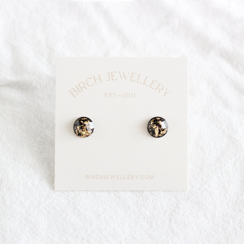 Black & Gold Earrings