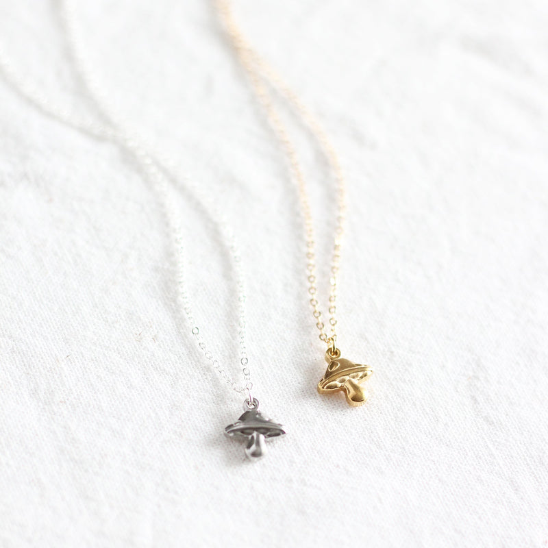 Mushroom Necklace