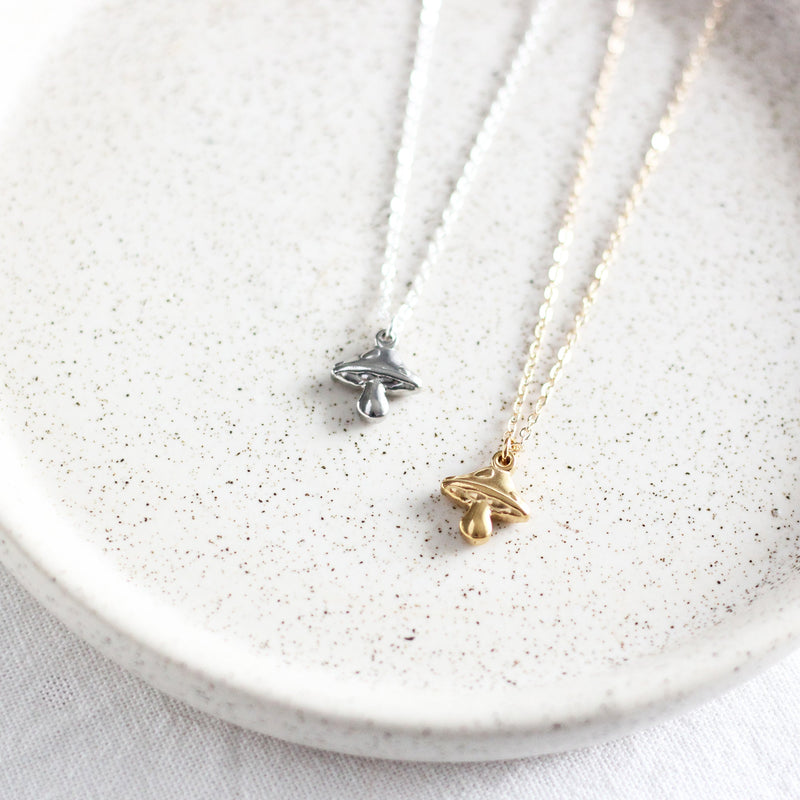 Mushroom Necklace