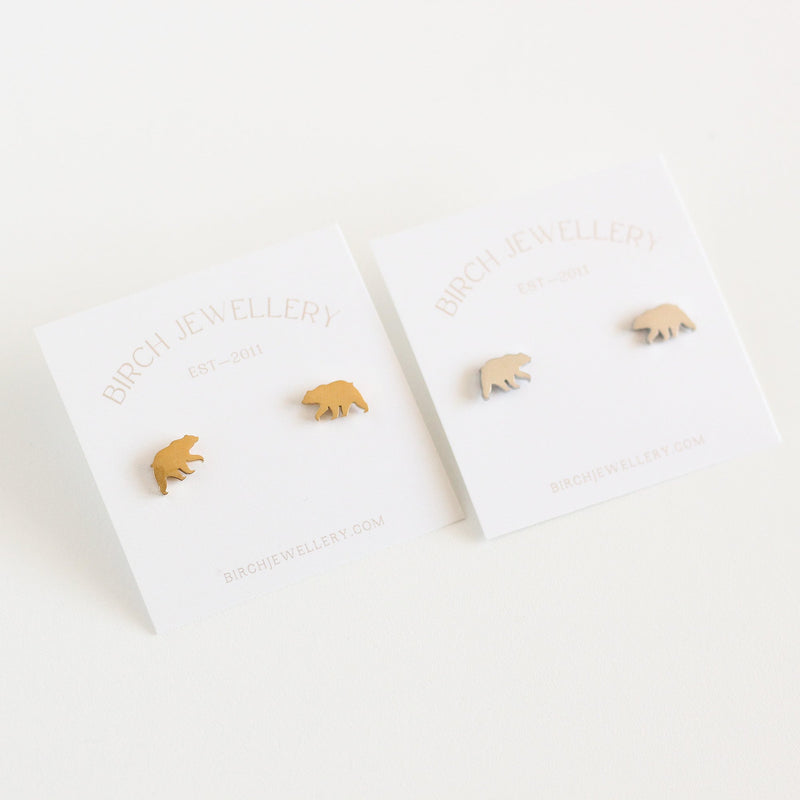 Mini Bear Earrings