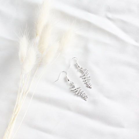 Fern Leaf Earrings