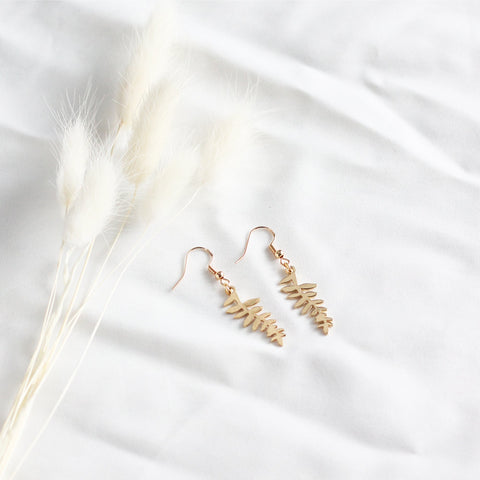 Fern Leaf Earrings