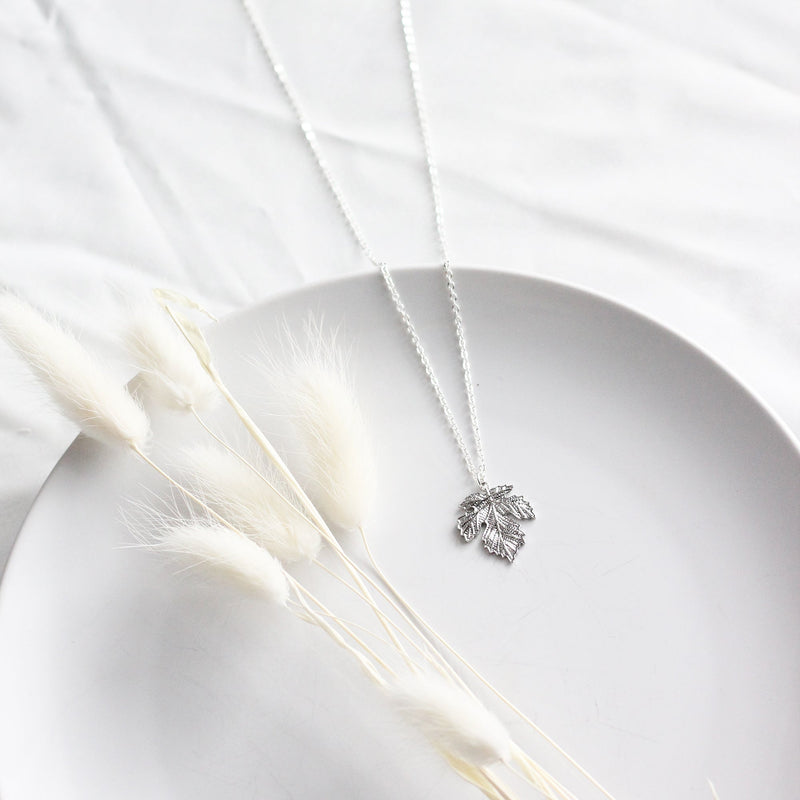 Heirloom Maple Leaf Necklace
