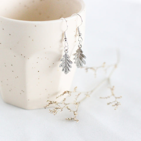 Oak Leaf Earrings