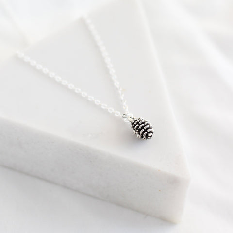 Mini Pine Cone Necklace