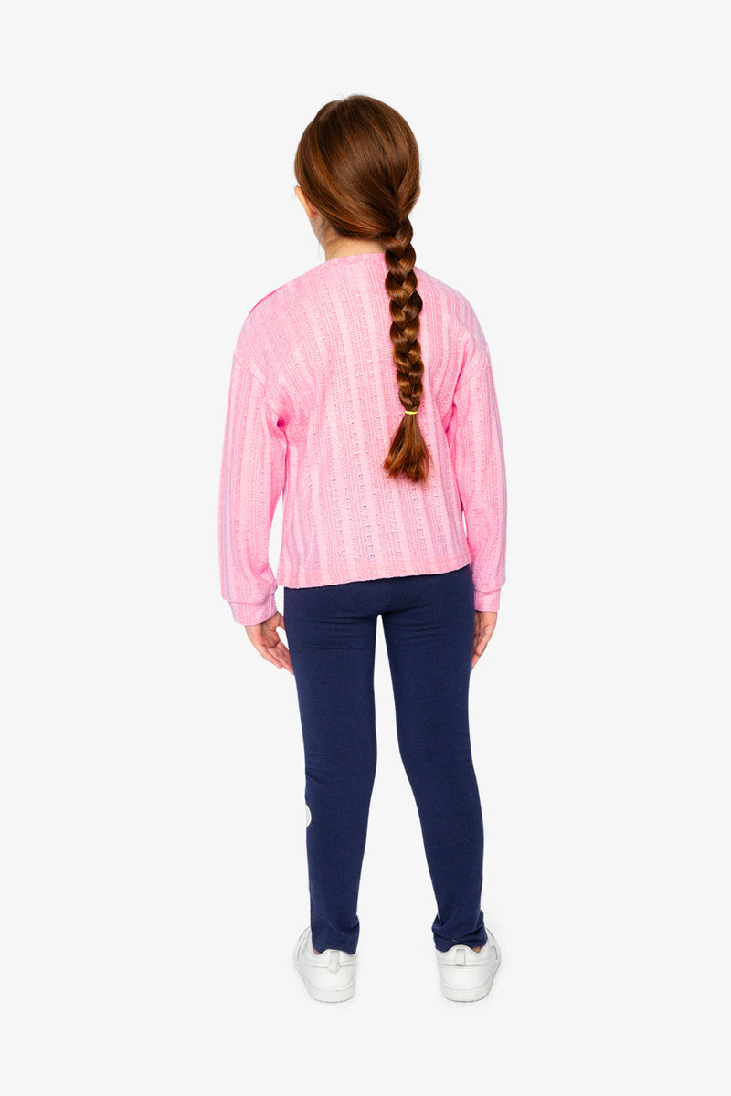 Organic Cotton Leggings Dark Blue
