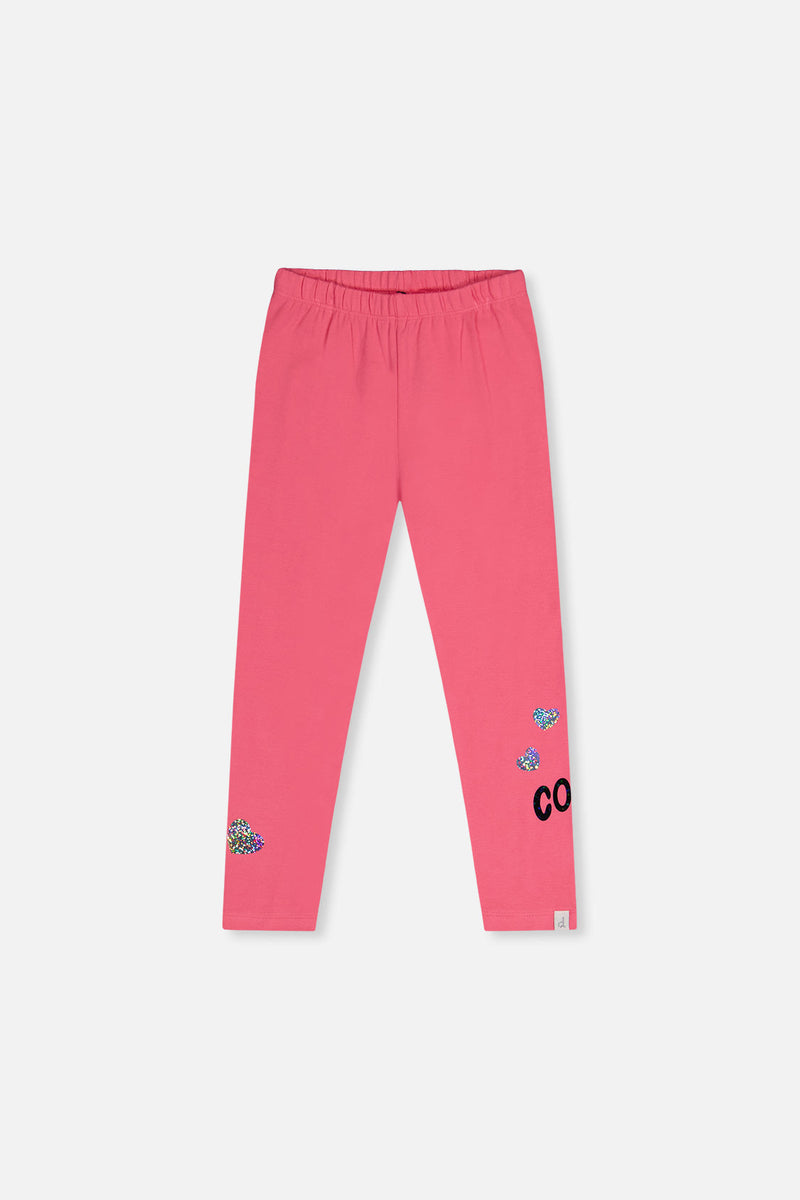 Organic Cotton Leggings Pink