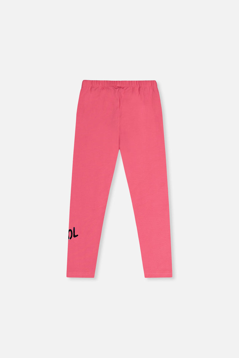 Organic Cotton Leggings Pink