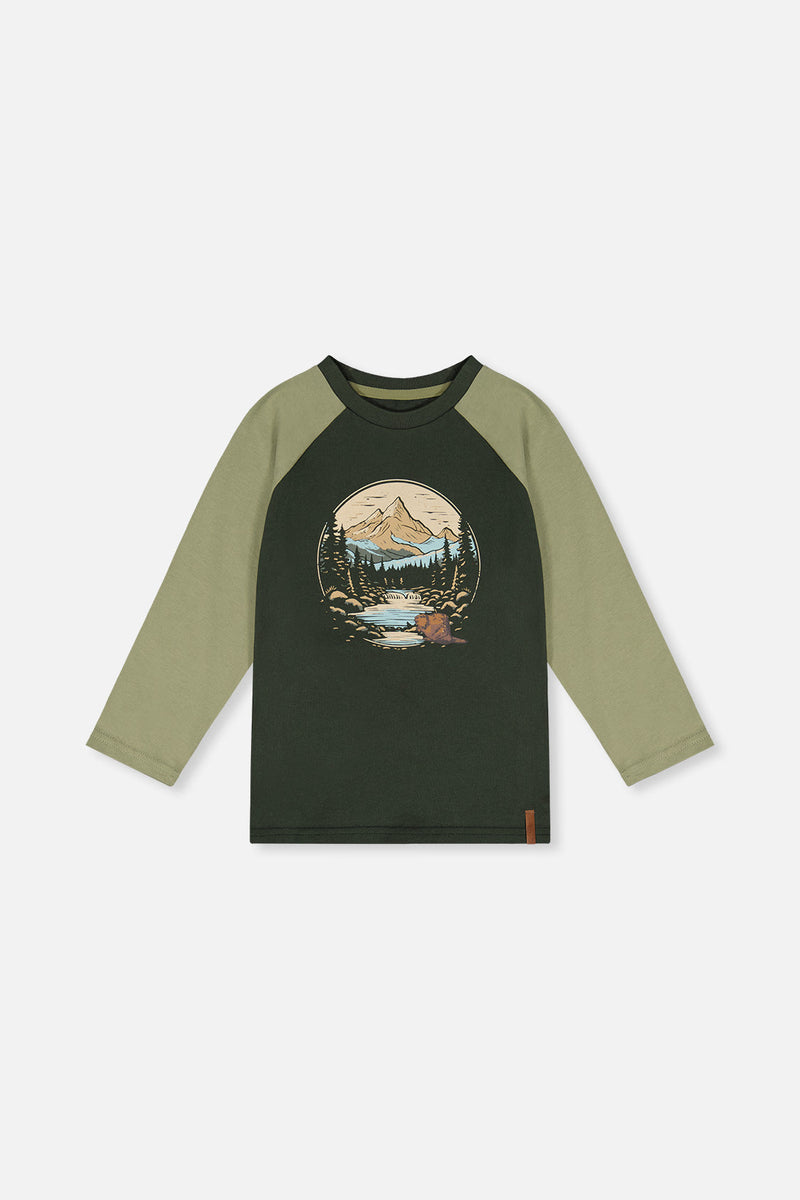 Raglan T-Shirt Dark Turquoise