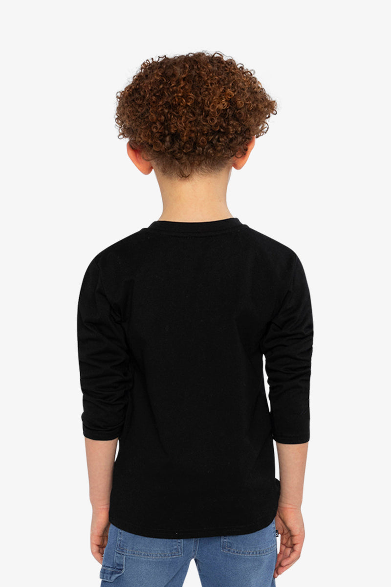 Long Sleeve T-Shirt Black And Green