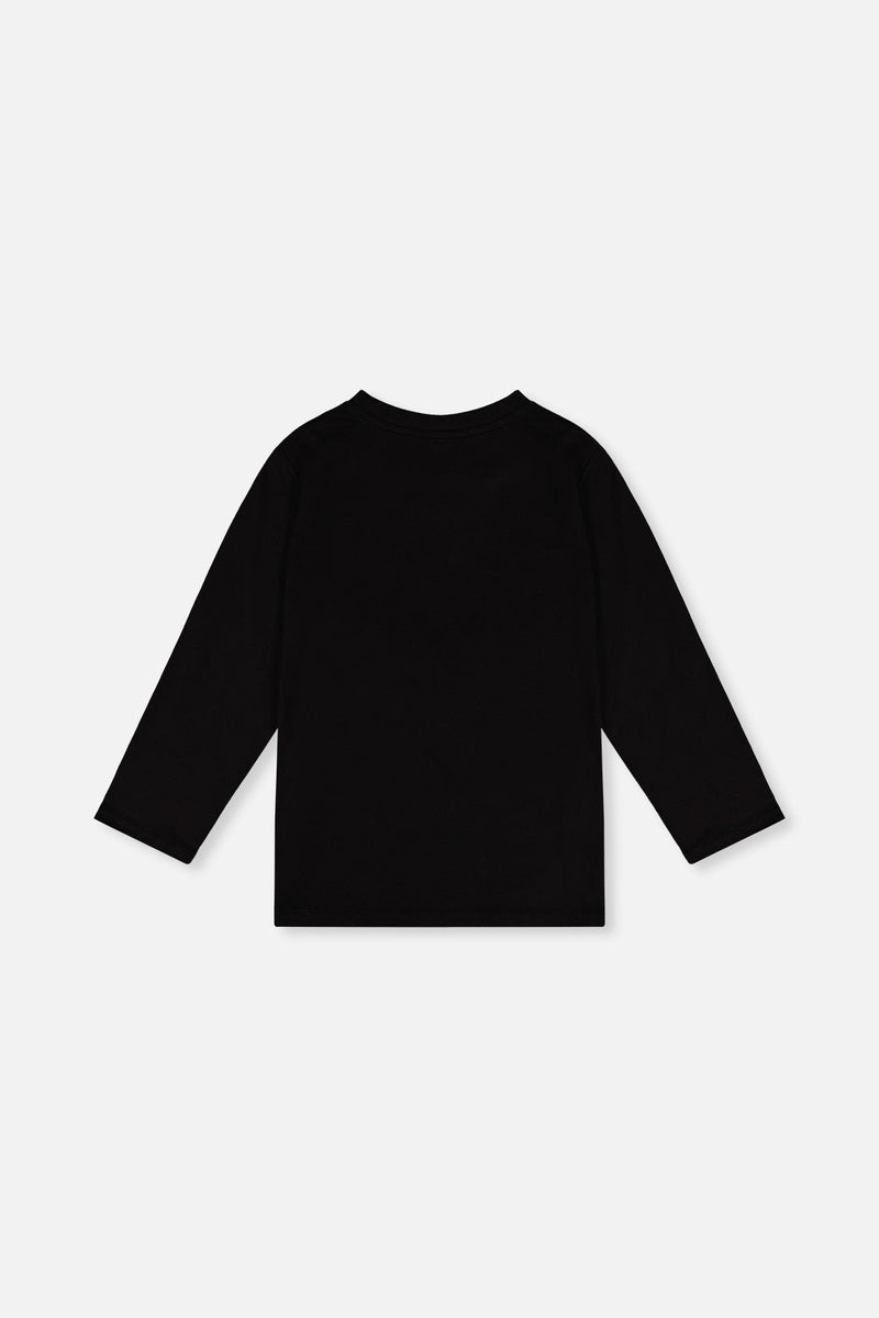 Long Sleeve T-Shirt Black And Green