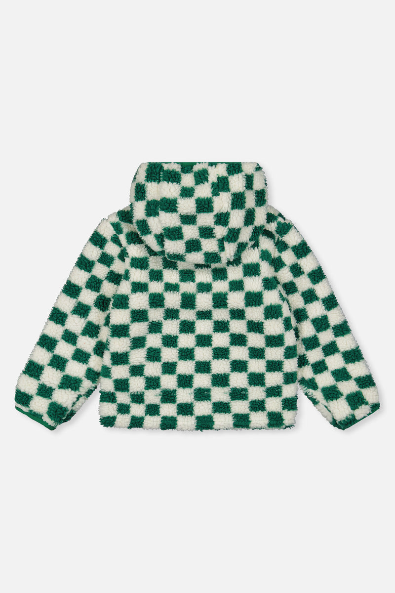 Reversible Mid-Season Jacket Forest Green