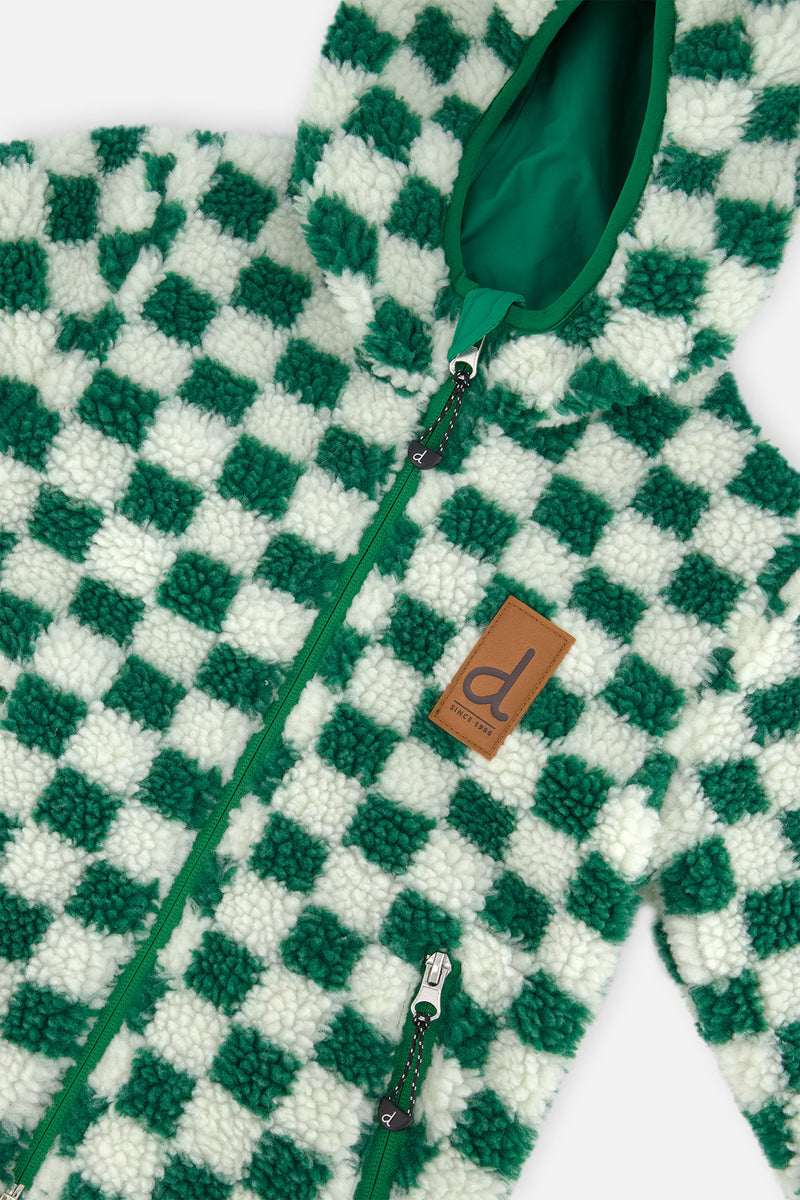 Reversible Mid-Season Jacket Forest Green
