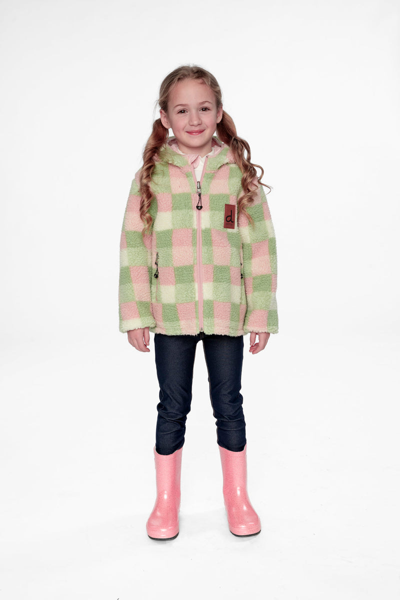 Reversible Mid-Season Jacket Pale Dusty Pink