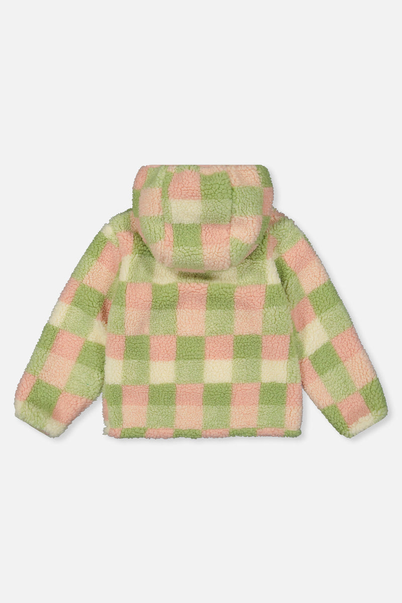 Reversible Mid-Season Jacket Pale Dusty Pink