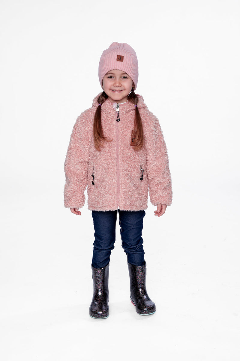 Reversible Mid-Season Jacket Pink