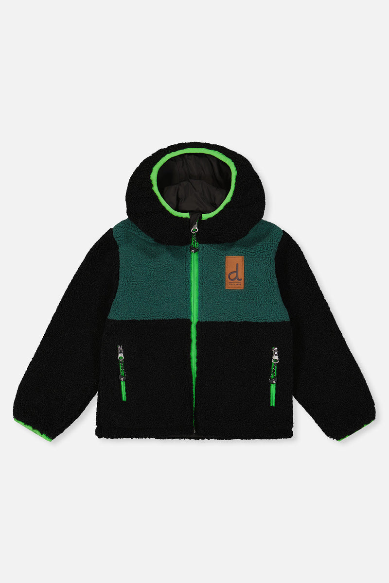 Reversible Mid-Season Jacket Black