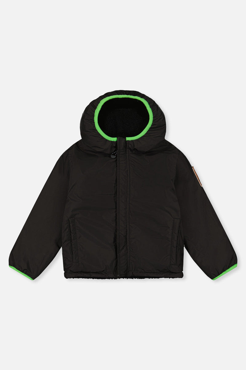 Reversible Mid-Season Jacket Black