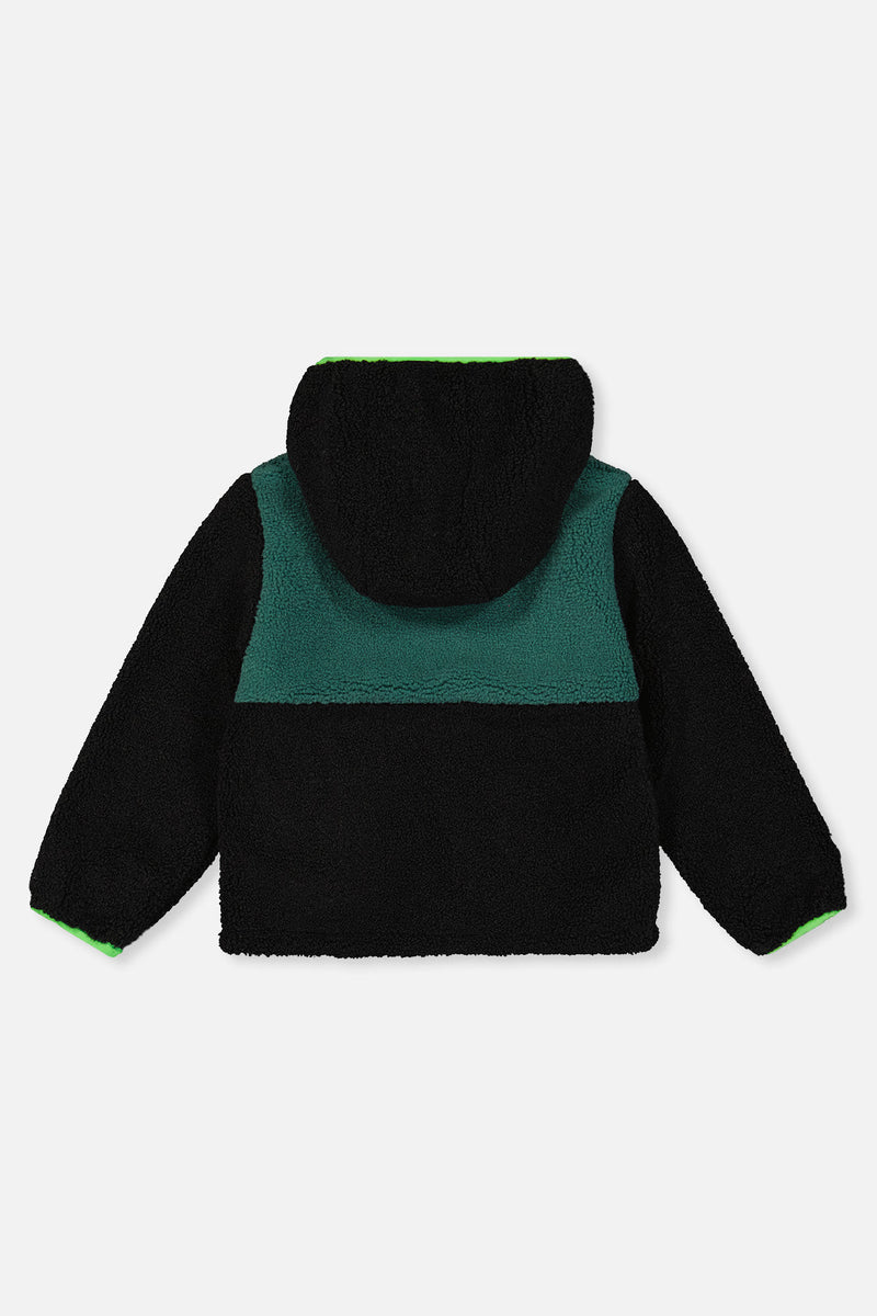 Reversible Mid-Season Jacket Black