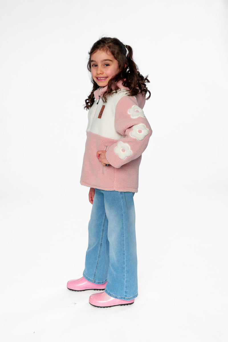 Reversible Mid-Season Jacket Pale Pink