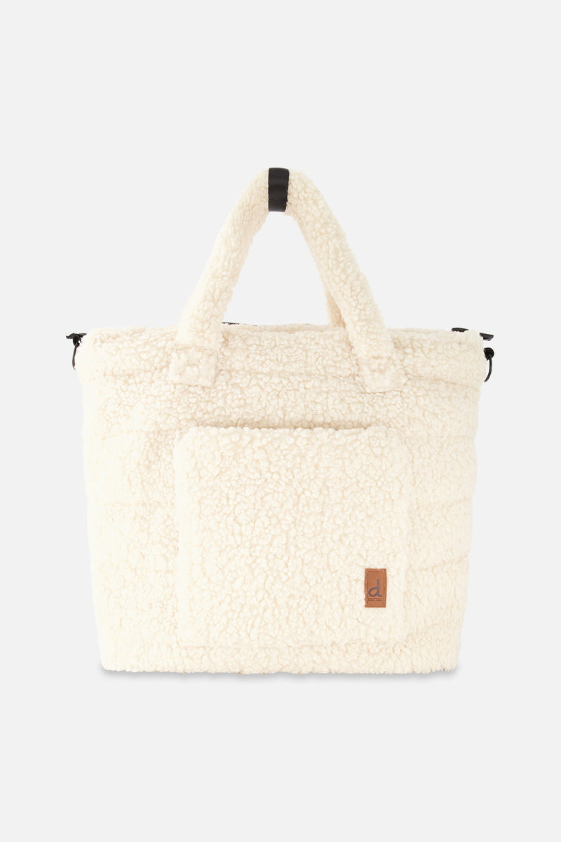 Diaper Bag Off-White With Changing Mat