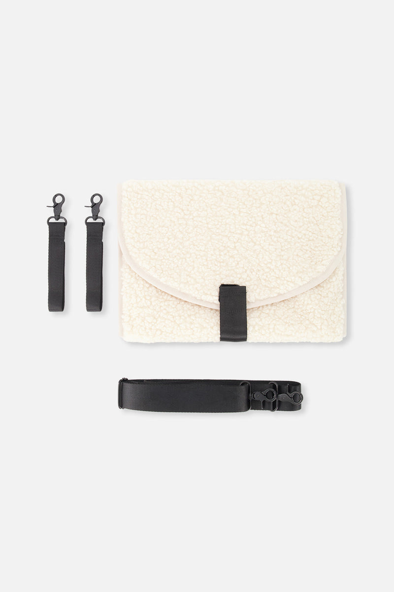 Diaper Bag Off-White With Changing Mat