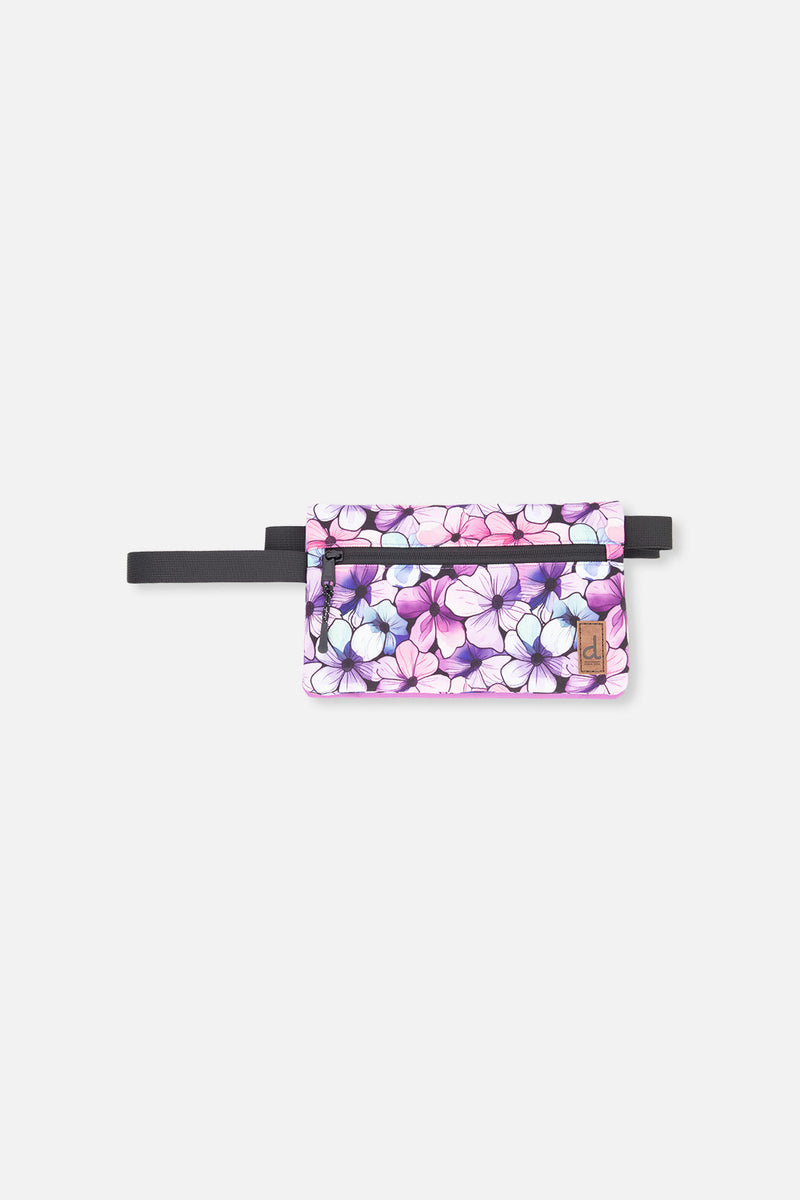 Pencil Case Black Floral Print
