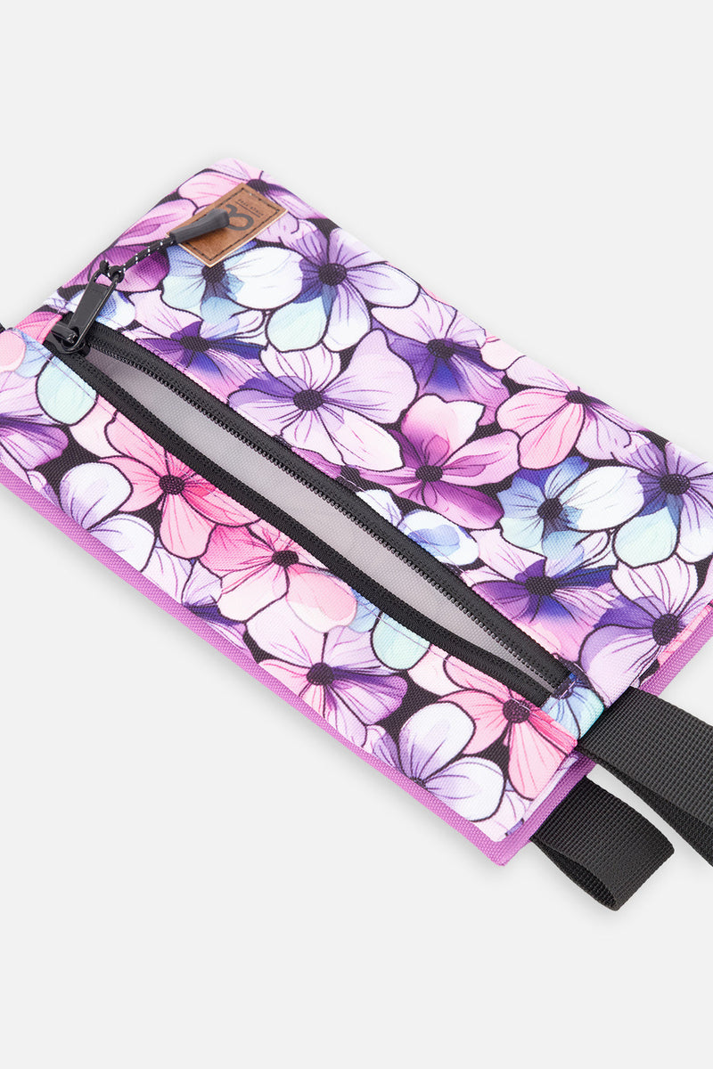 Pencil Case Black Floral Print