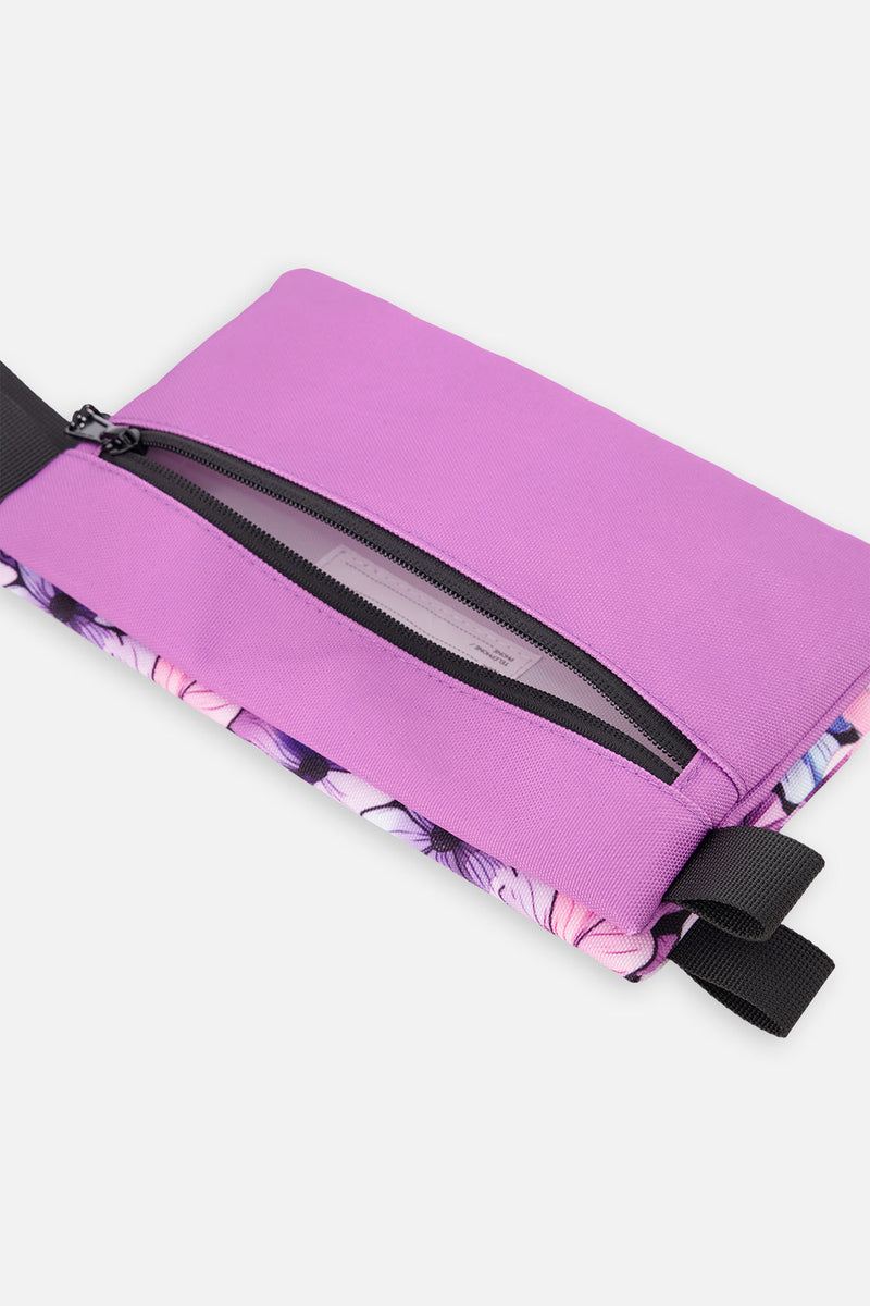 Pencil Case Black Floral Print