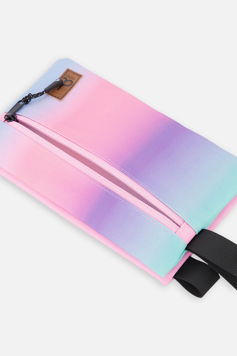 Pencil Case Blue And Mauve Gradient