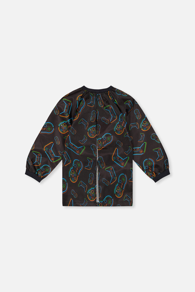 Apron Black Printed Controller