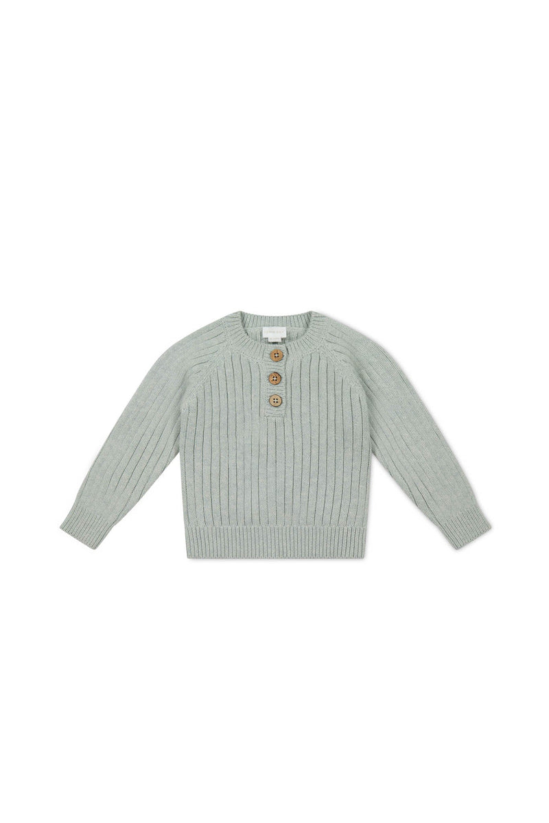 Xander Jumper | Ocean Spray Marle | Jamie Kay
