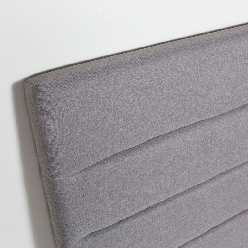 Justin King Storage Bed - Stone