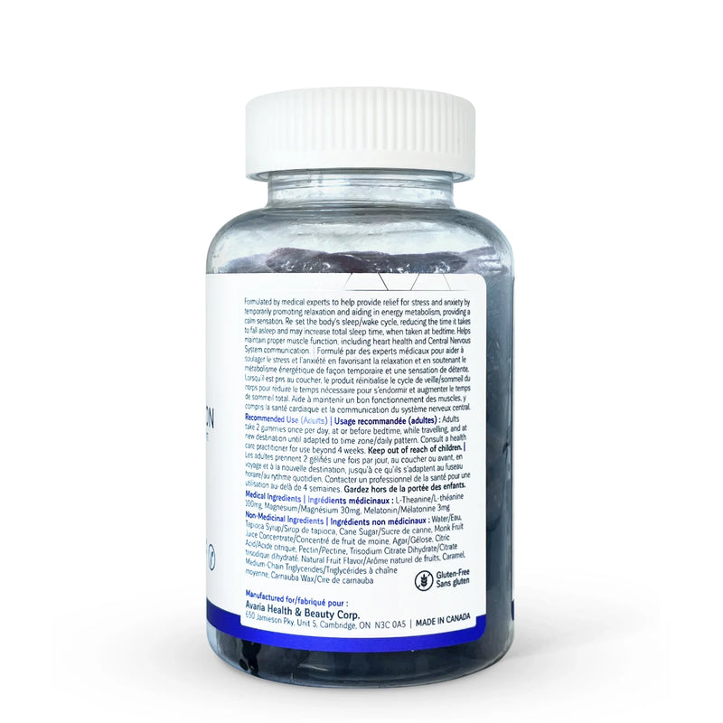 Vegan Blueberry Active Relaxation Gummies - Home & Well 
