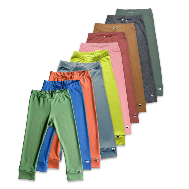 Youth Bamboo Leggings | Solid Colours — Last Call