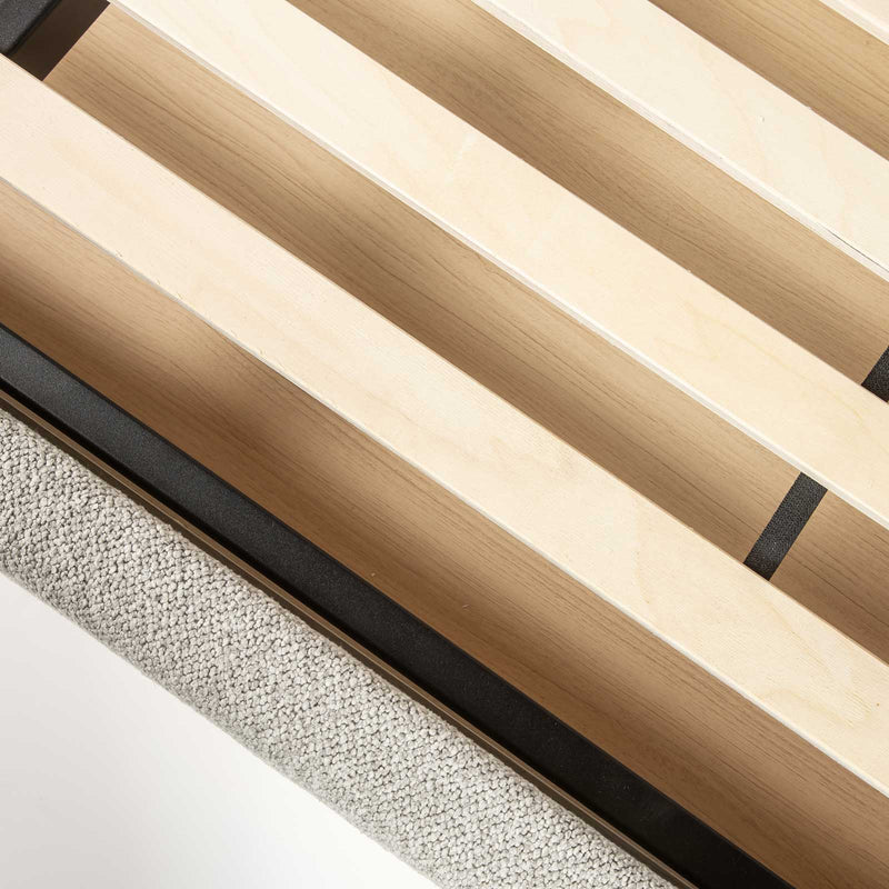 Lourdes Drawer Storage Queen Bed - Dune