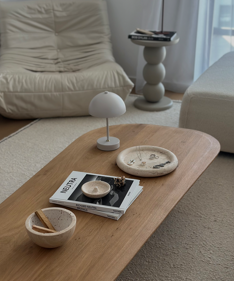 Flow Travertine Bowl