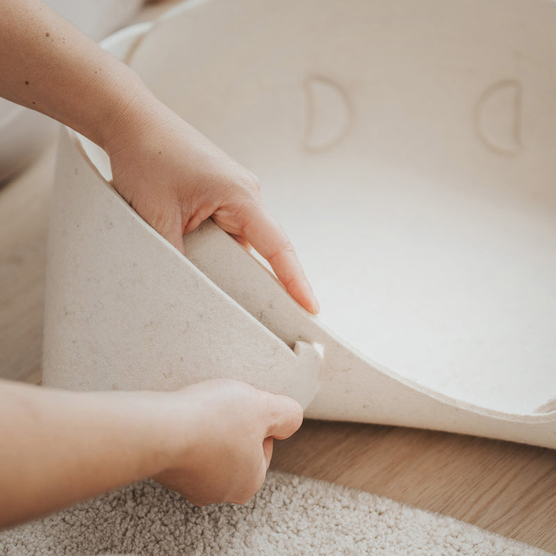 Panier pour animaux en feutre de laine 14x12  | MATT™