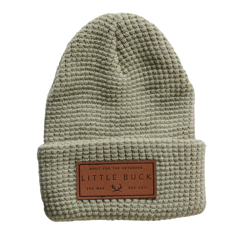 Waffle Cabin Beanie | Little Buck