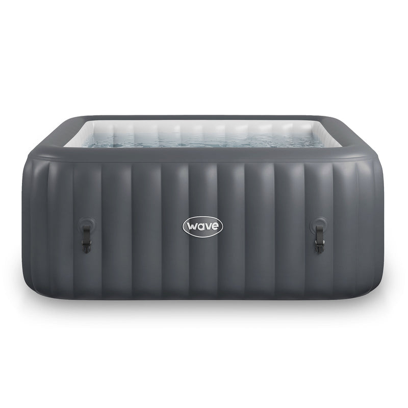 Wave | Pacific | 4/6-Person Inflatable Hot Tub | Square | Integrated Heater