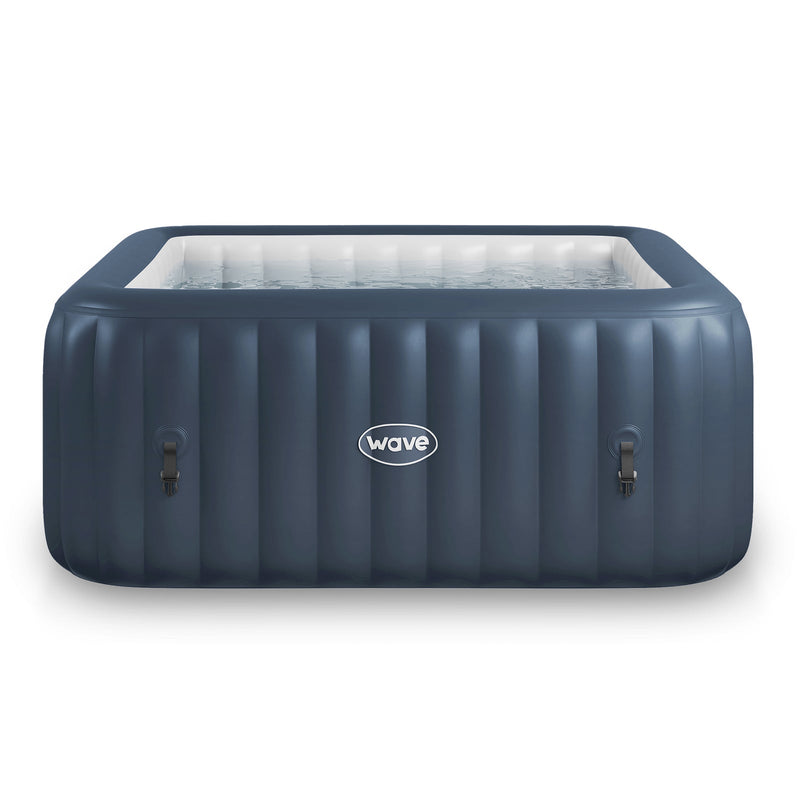 Wave | Pacific | 4/6-Person Inflatable Hot Tub | Square | Integrated Heater