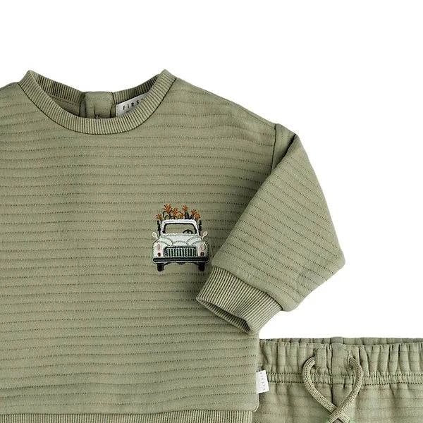 Petit Lem Two Piece Quilted Set - Home & Well