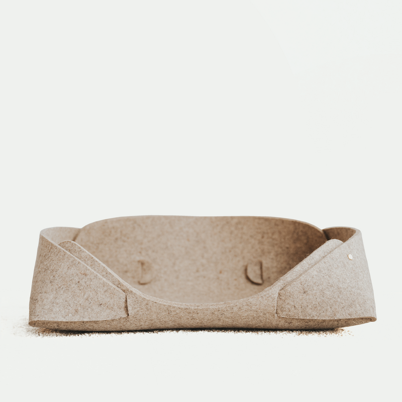 Panier pour animaux en feutre de laine 20x15  | MATT™