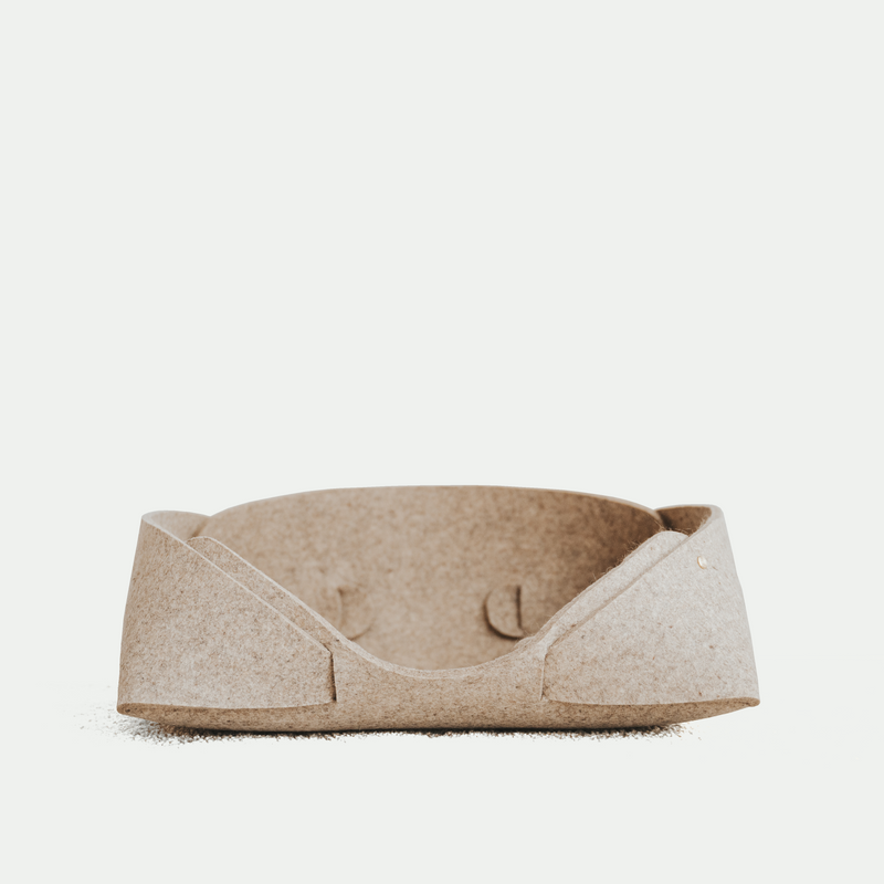 Panier pour animaux en feutre de laine 17x13  | MATT™