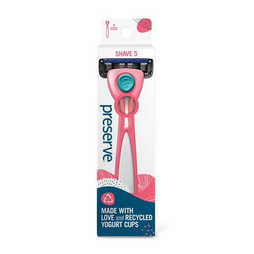 PRESERVE BY RECYCLINE Shave 5 Razor System Women's - Home & Well 